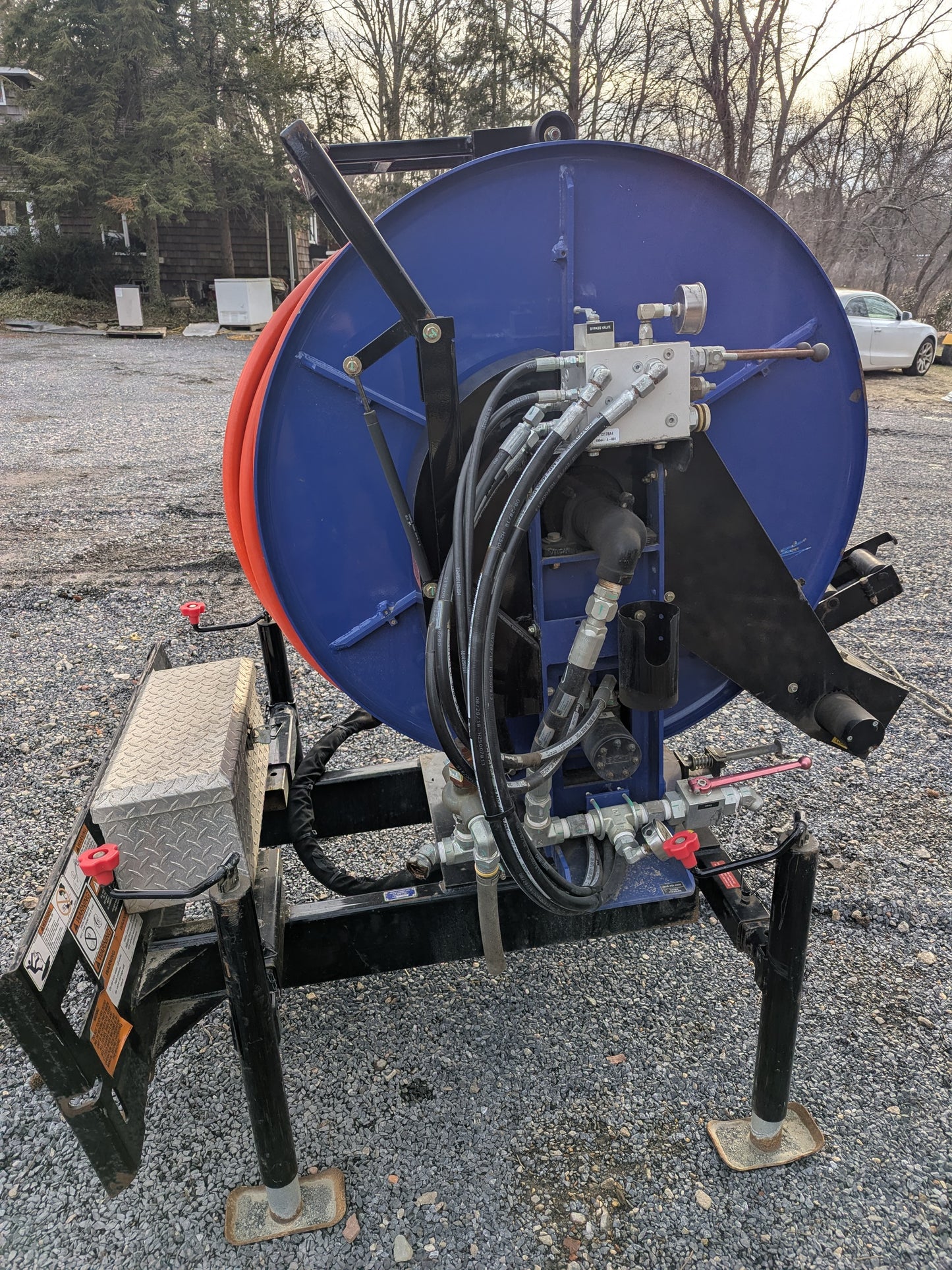 Sewer Jetter Easement Machine 600' 1" Hose