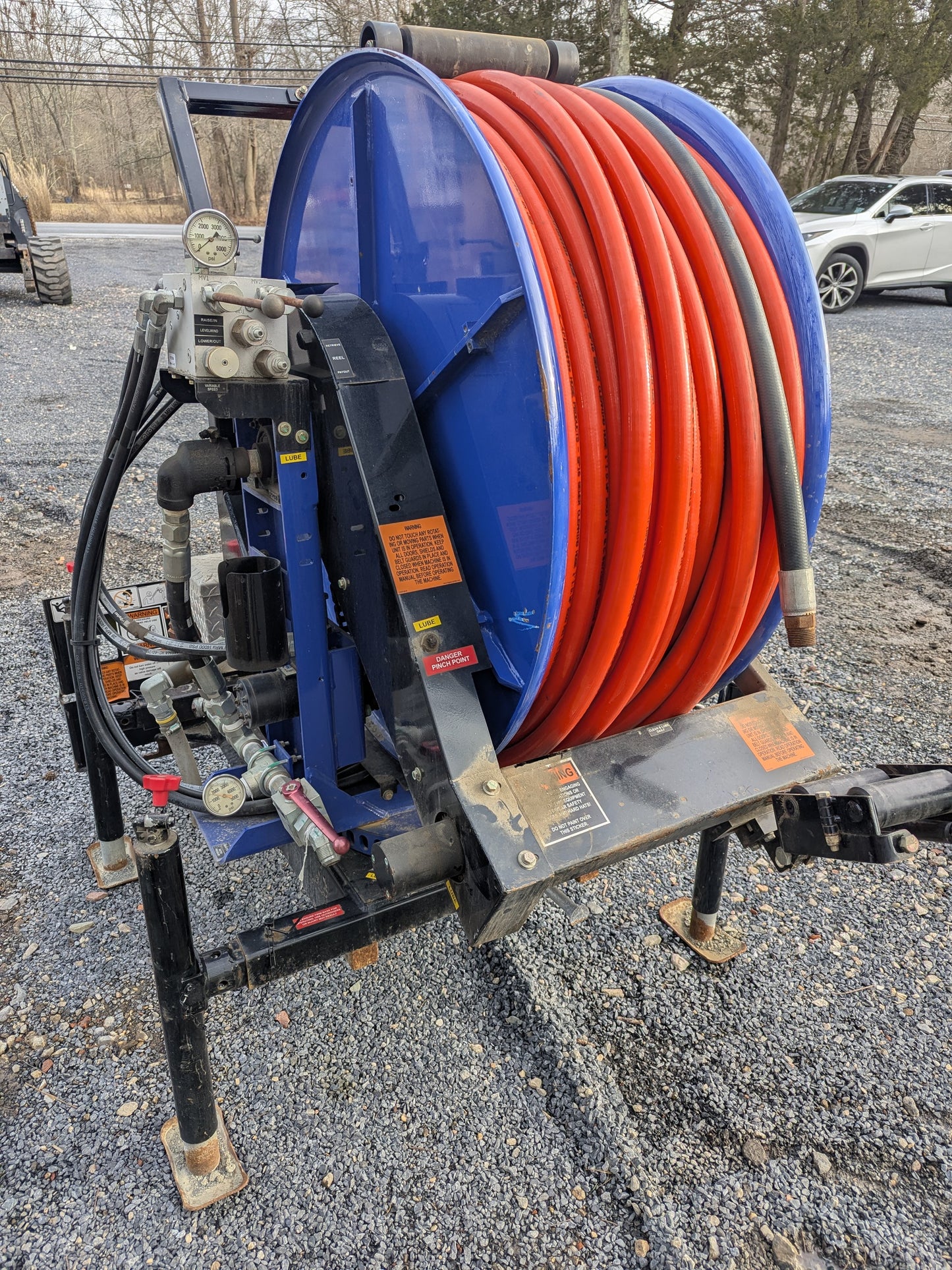 Sewer Jetter Easement Machine 600' 1" Hose