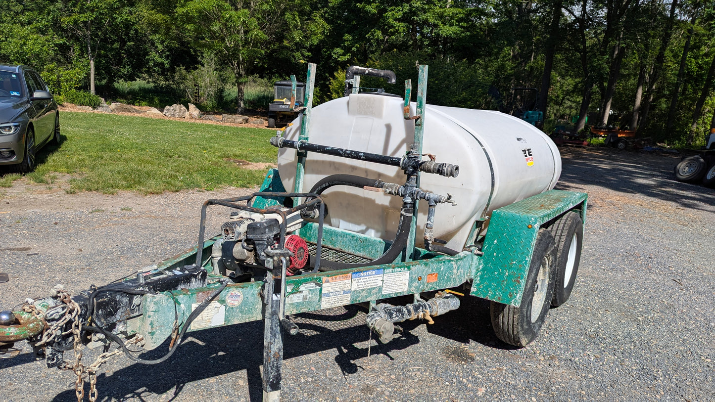 2019 Wylie 500 Gallon t/a Water Tanker Trailer
