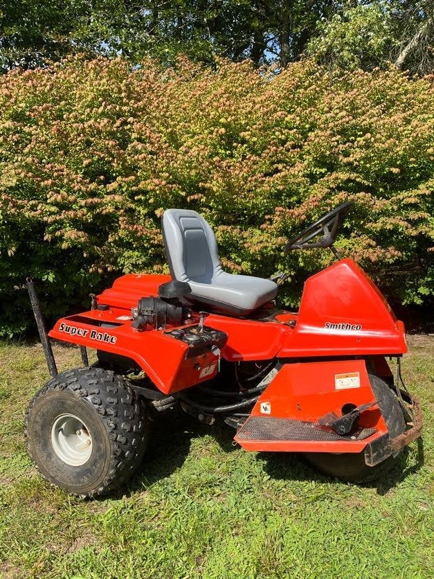 Smithco Super Rake Bunker Rake Infield Groomer Sand Drag Scarifier Mid ...