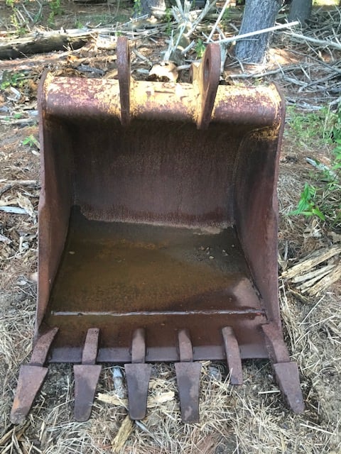 Heavy Duty Backhoe Excavator Bucket 30" Used
