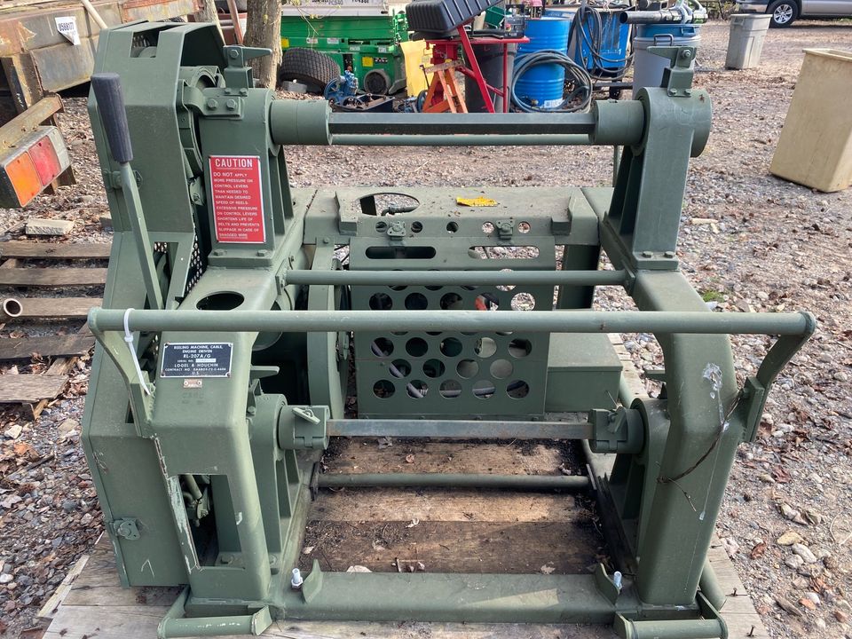 Cable Reeling Machine Gas Never Used