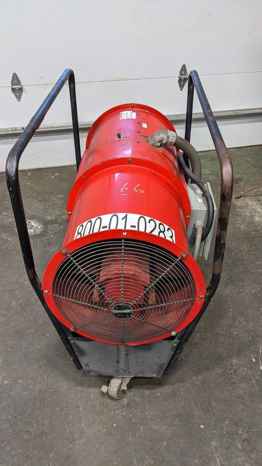 Space Shop Heater Electric 30KW 460v Chromolux
