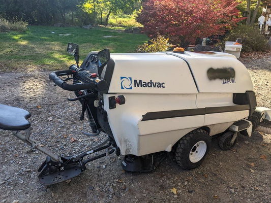 MadVac Street Sweeper Diesel Only 60 Hours