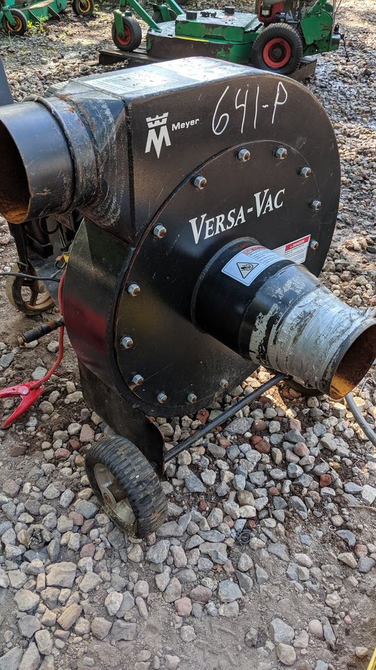 Meyer Versa Vac Insulation Removal Vacuum Blower Kohler 18 HP