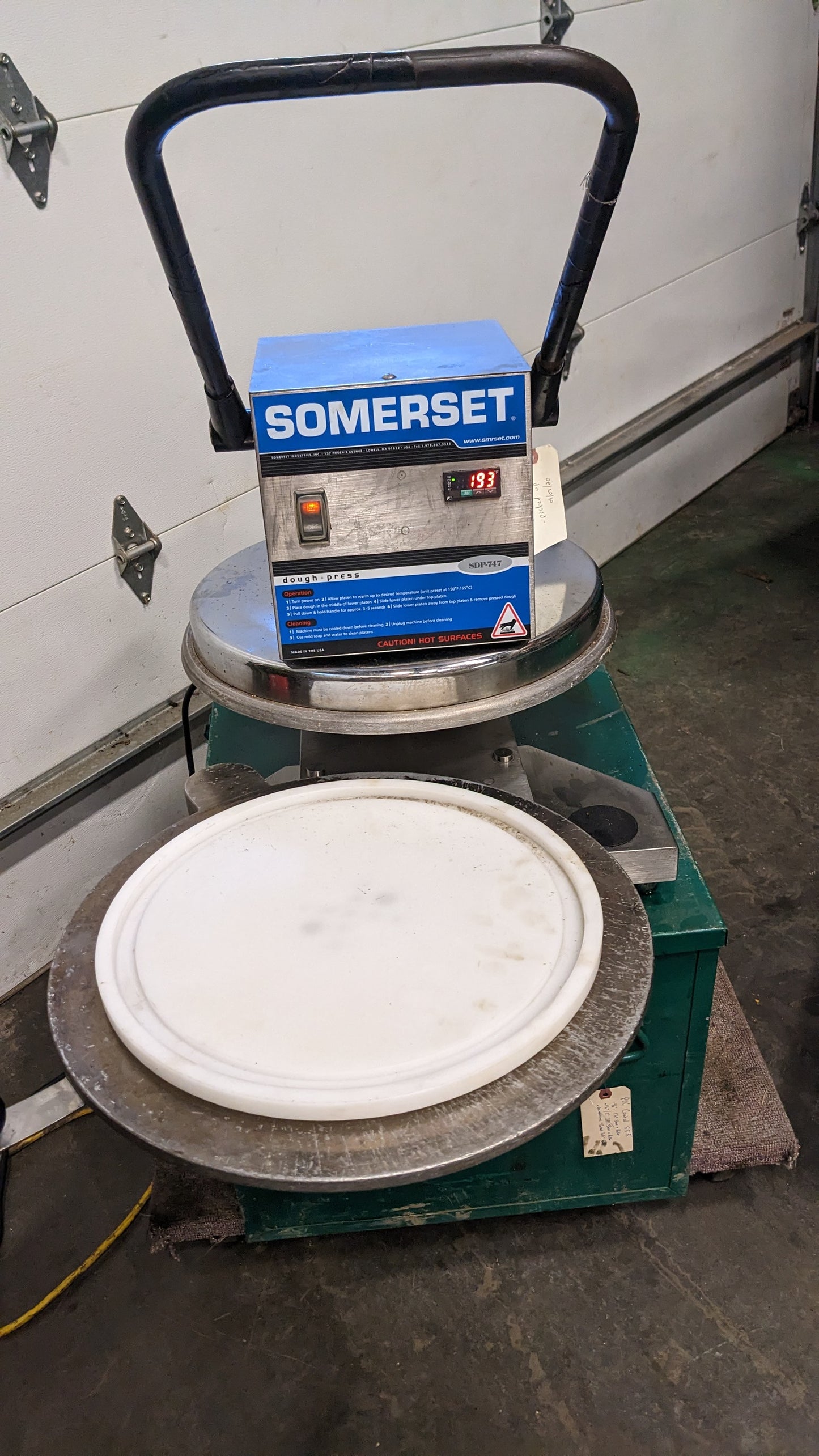 Somerset SDP-747 Multi-Functional Dough Press