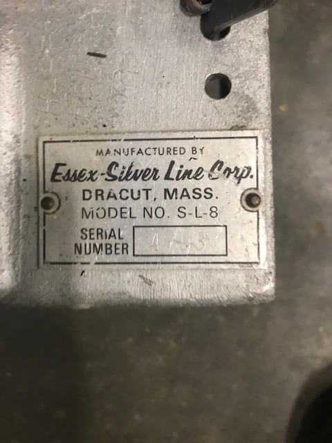 Essex Silver Line Floor Sander SL-8 120 Volts